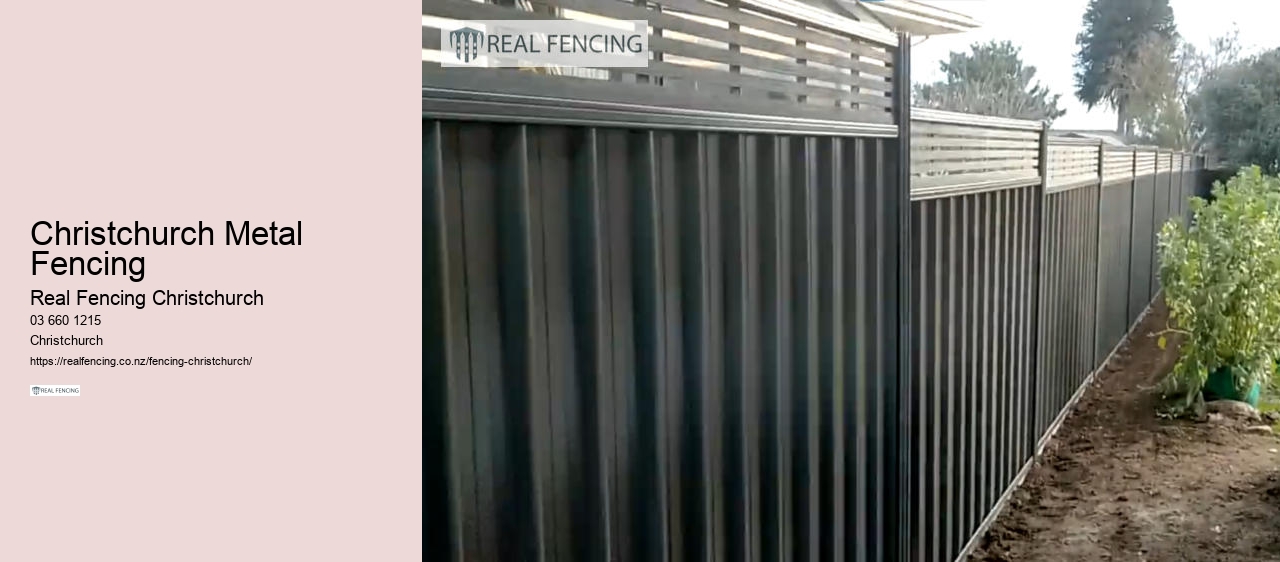 Christchurch Metal Fencing