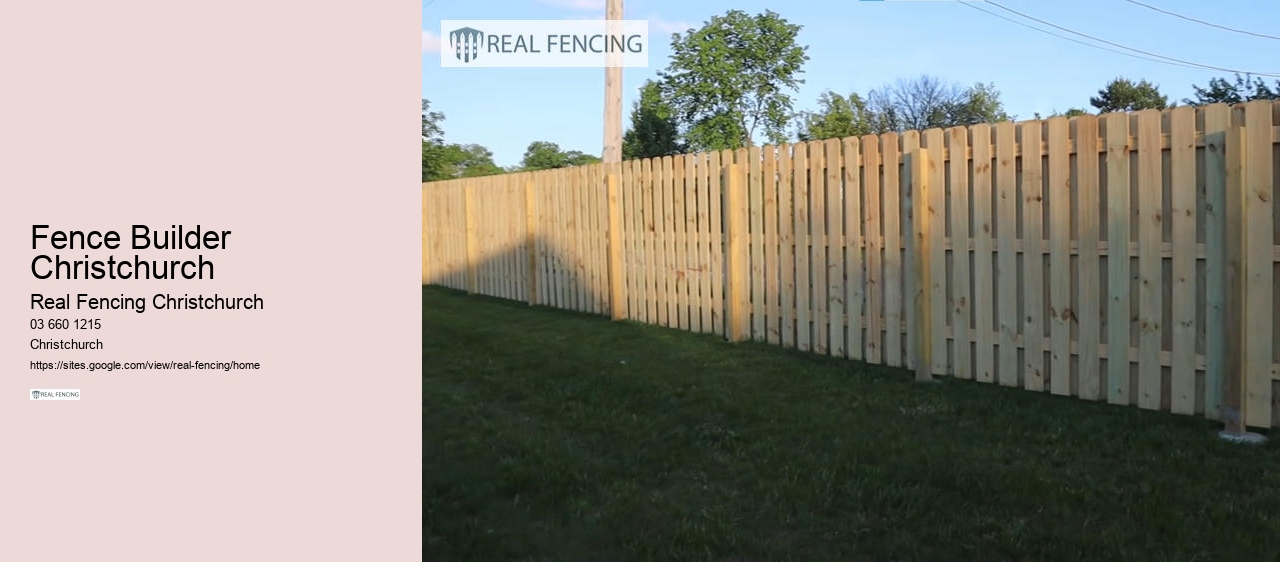 fencing installer in christchurch