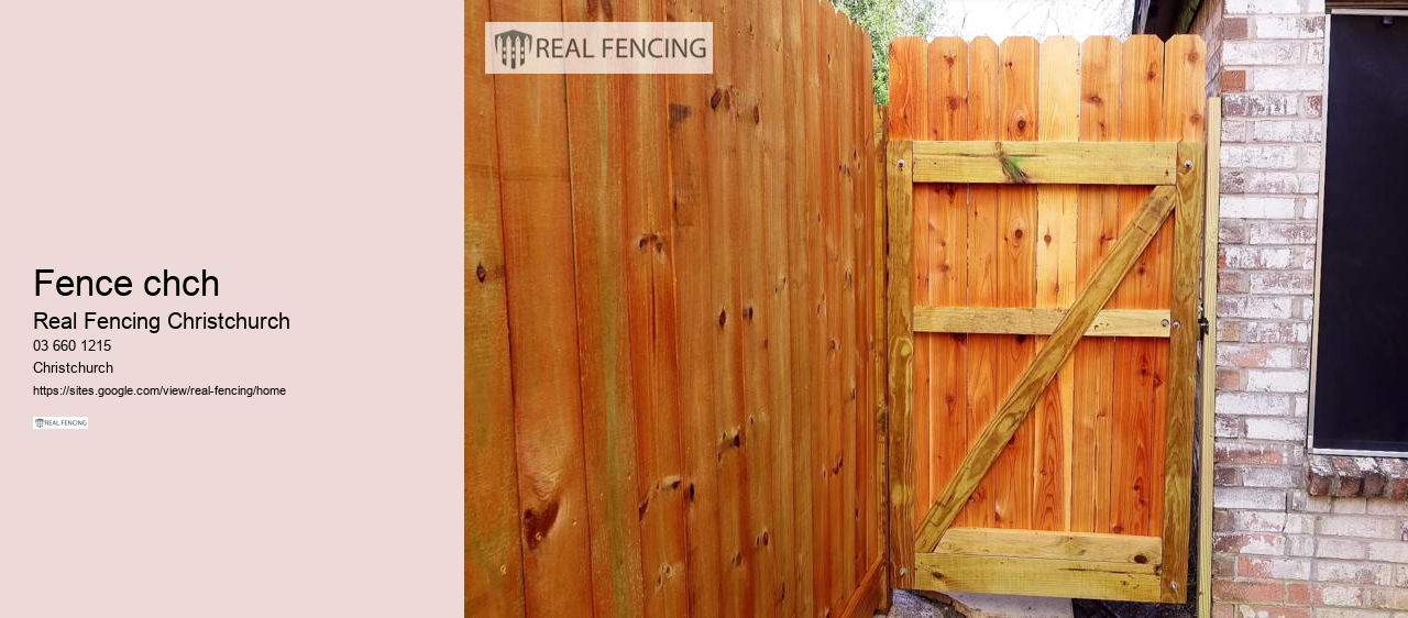 fence contractor christchurch