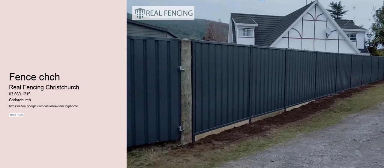 fence chch