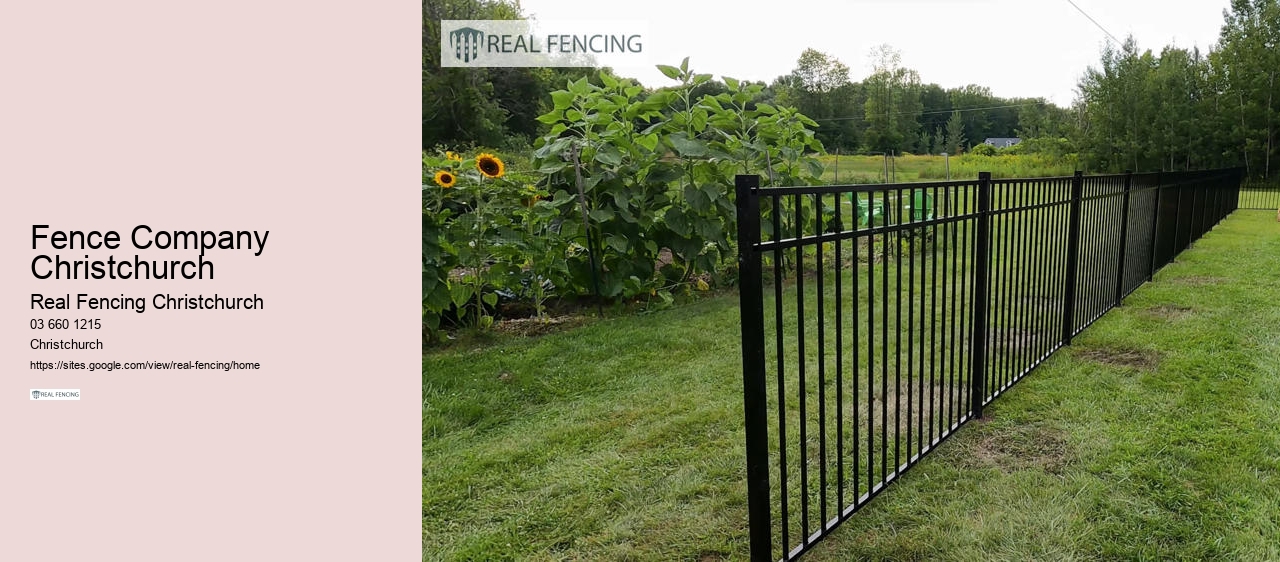 garden fencing christchurch nz