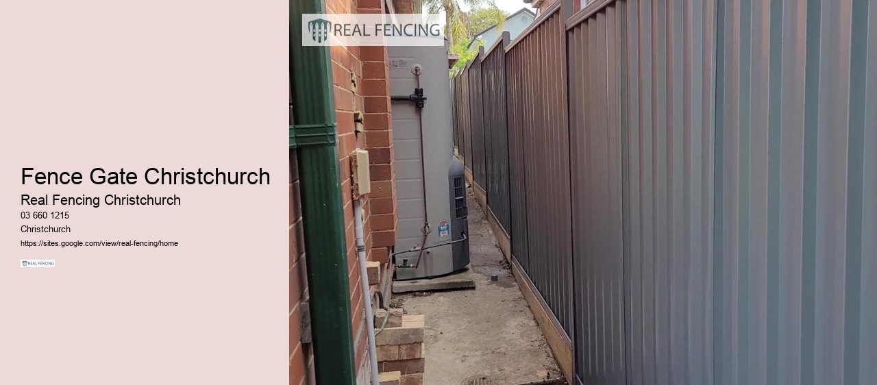 fencing christchurch nz