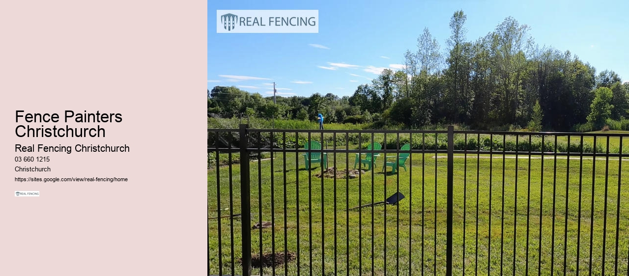 metal fencing christchurch