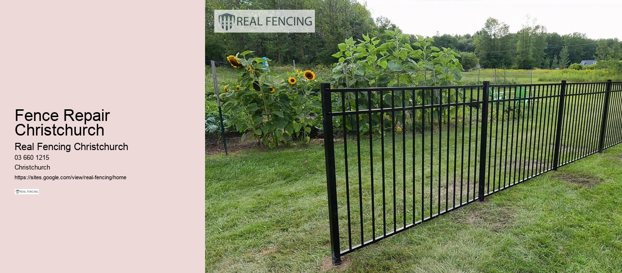 fencing companies christchurch