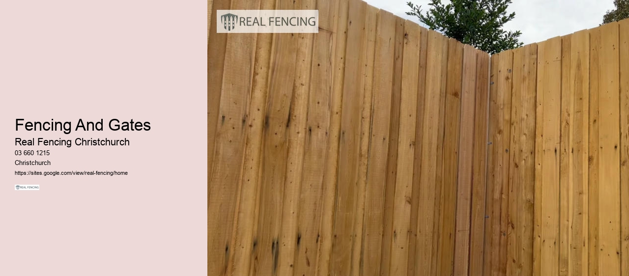 timber fences nz