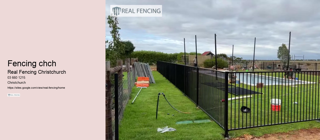 fencing and gates