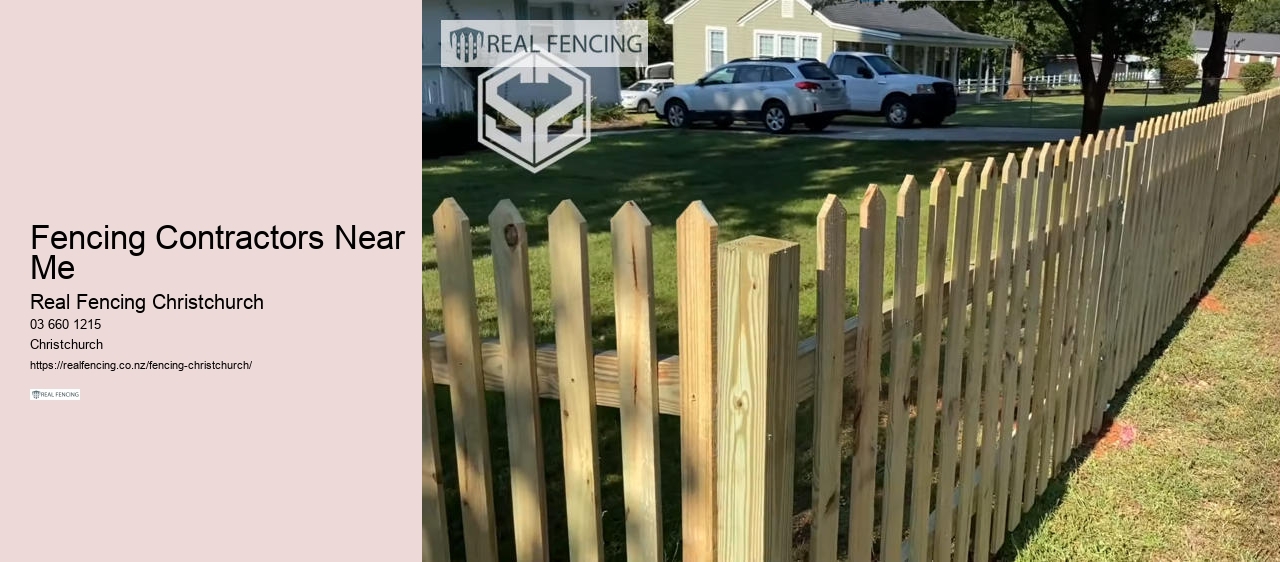 Fencing Contractors Near Me