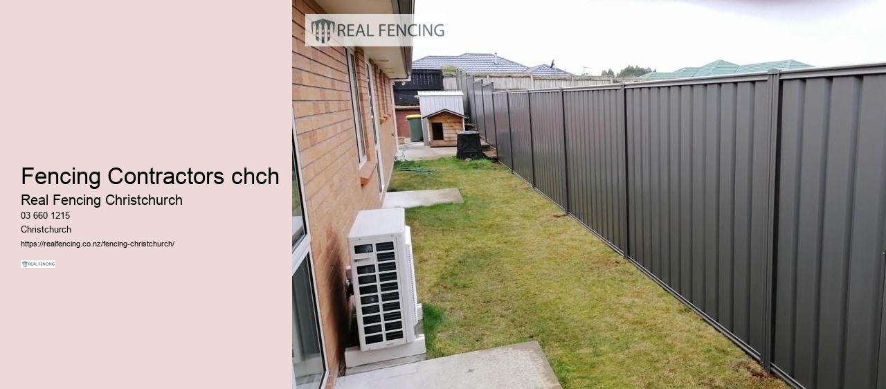 Fencing Contractors chch