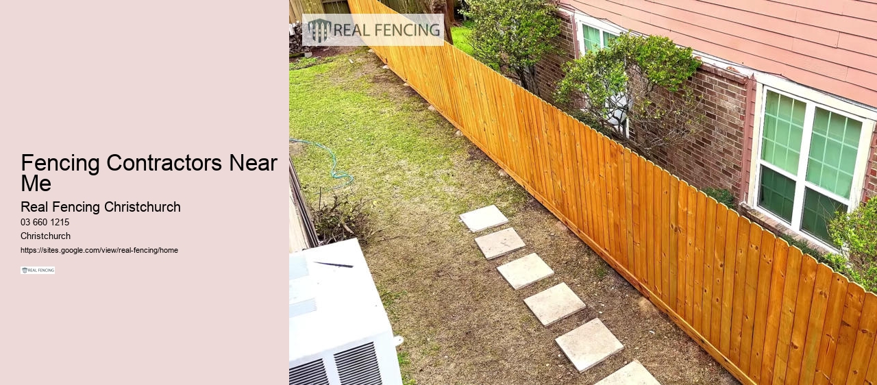 fence contractor christchurch