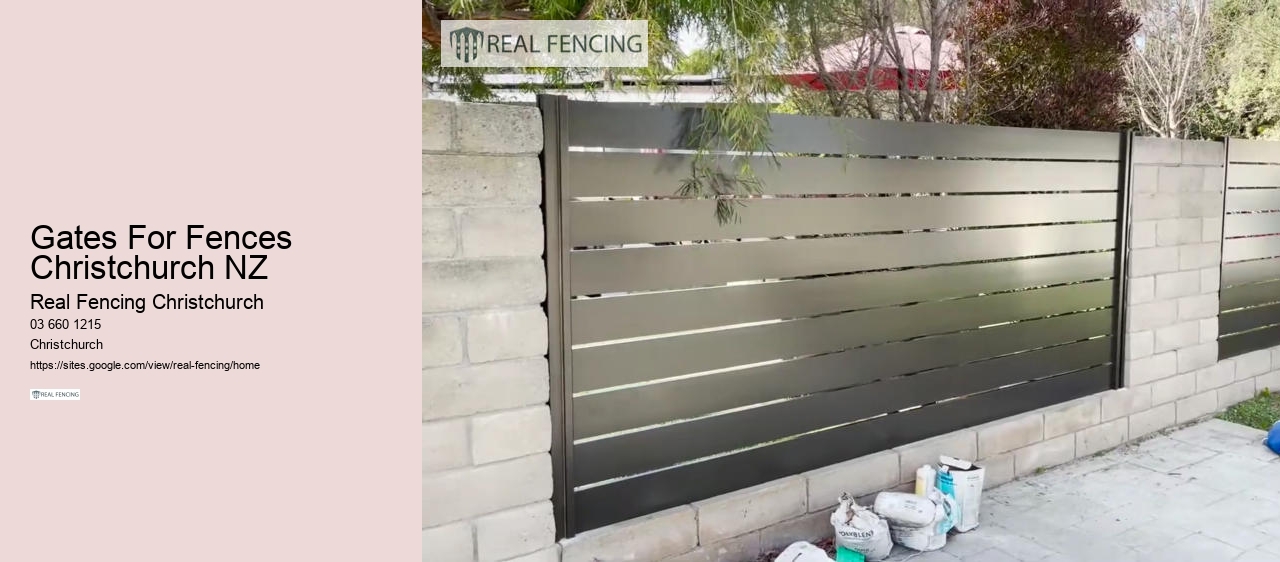 black pvc fence nz