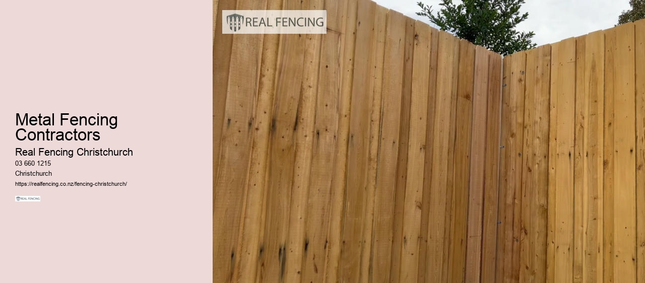 Metal Fencing Contractors