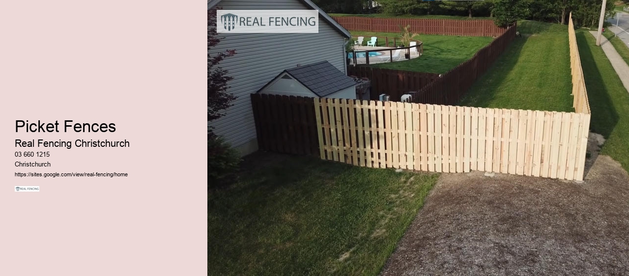 black pvc fence nz