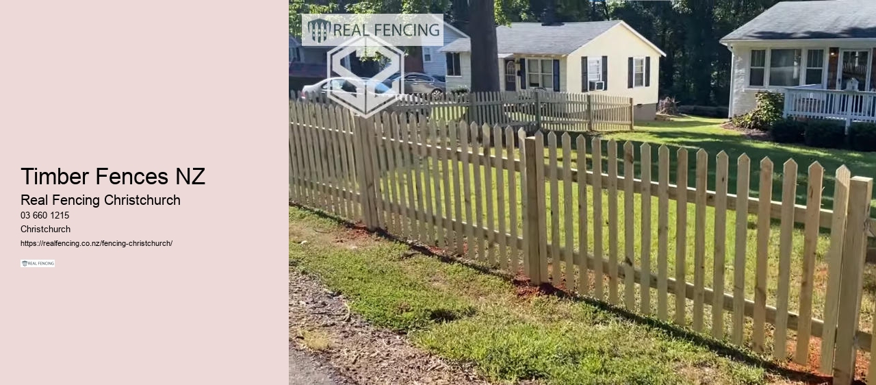 Timber Fences NZ