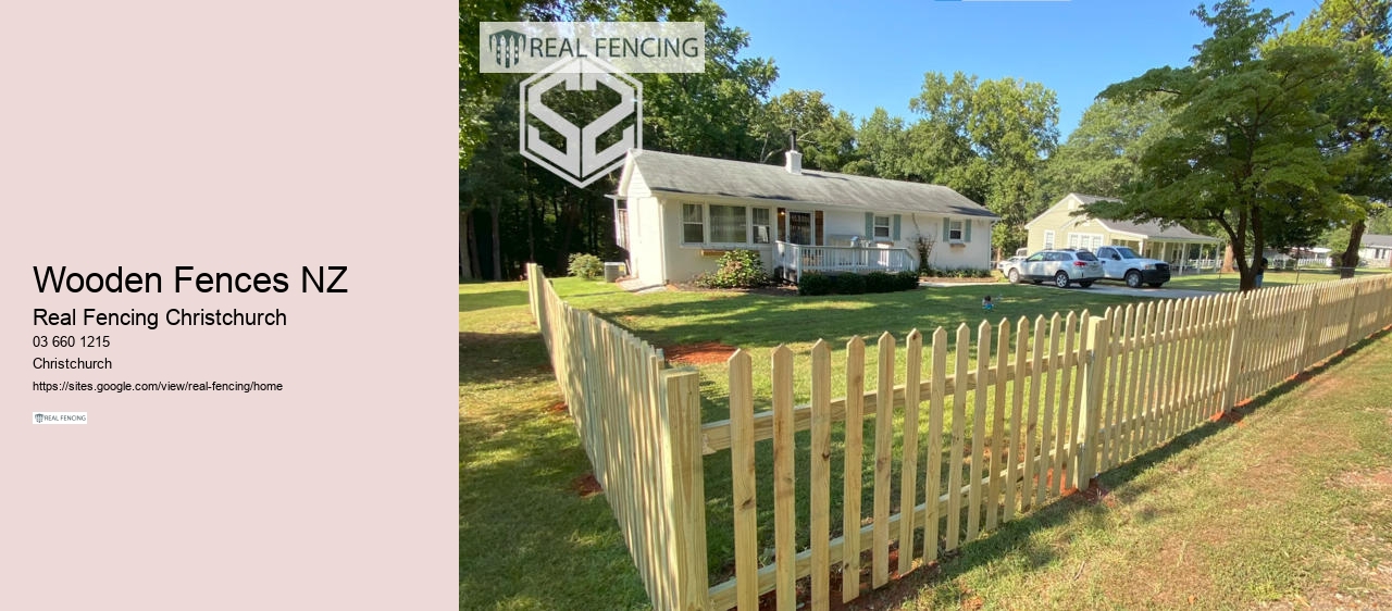 fencing timber christchurch