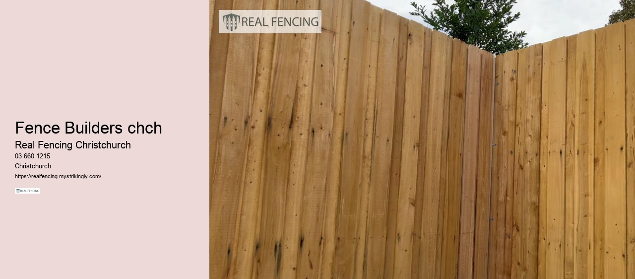 Fence Builders chch