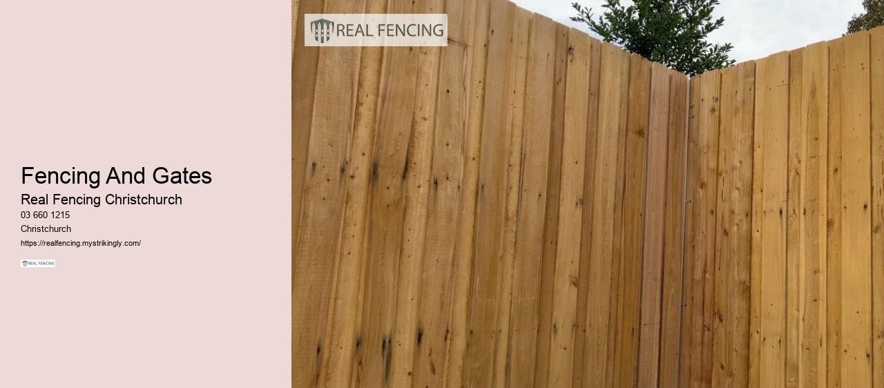 Fencing And Gates