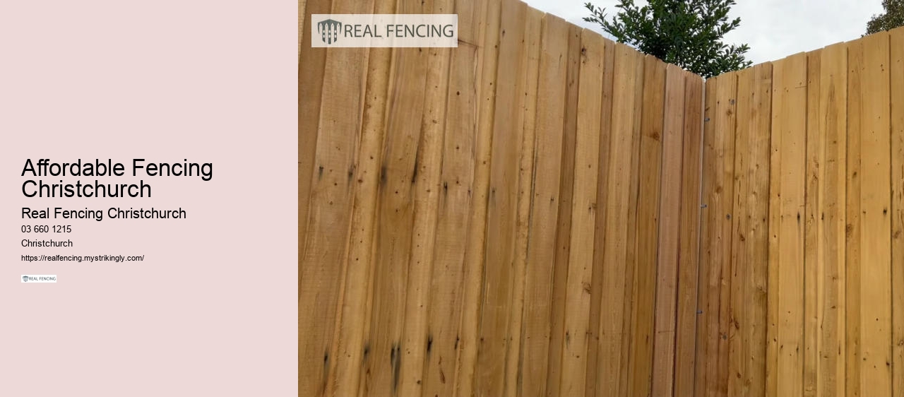 Affordable Fencing Christchurch