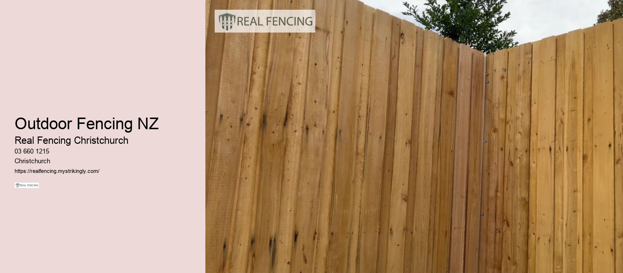 Outdoor Fencing NZ