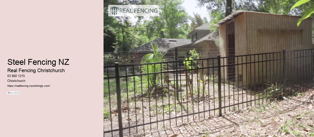 Steel Fencing NZ