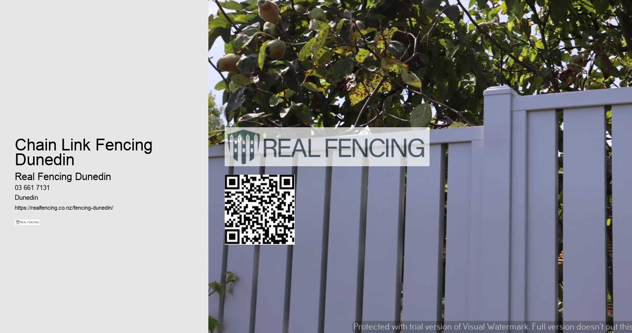 Chain Link Fencing Dunedin