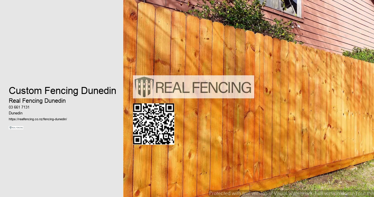 Custom Fencing Dunedin