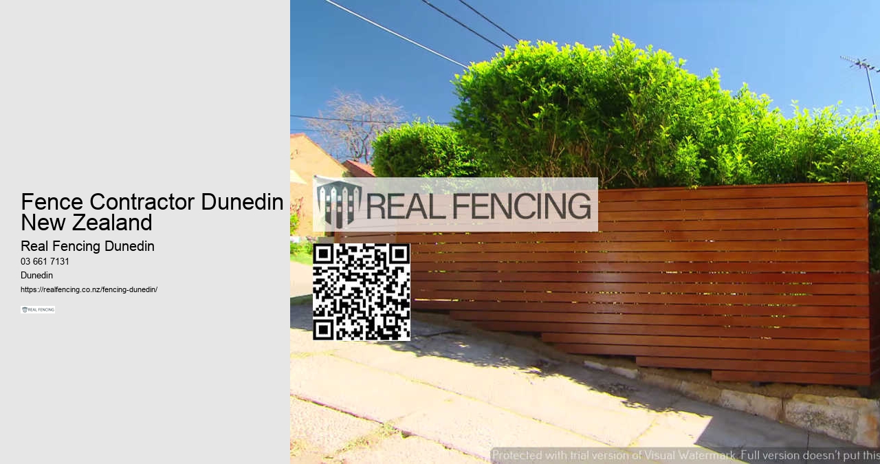 Fence Contractor Dunedin New Zealand