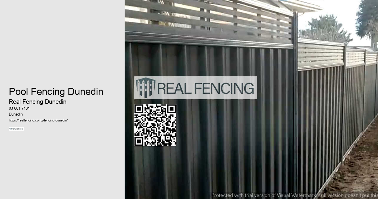 Reinforced Fencing Dunedin