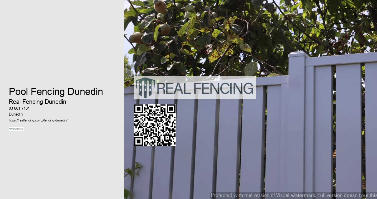 Pool Fencing Dunedin