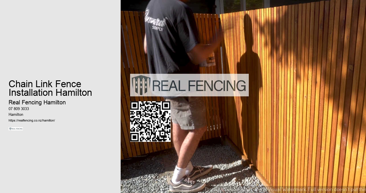 Fence Installation Hamilton