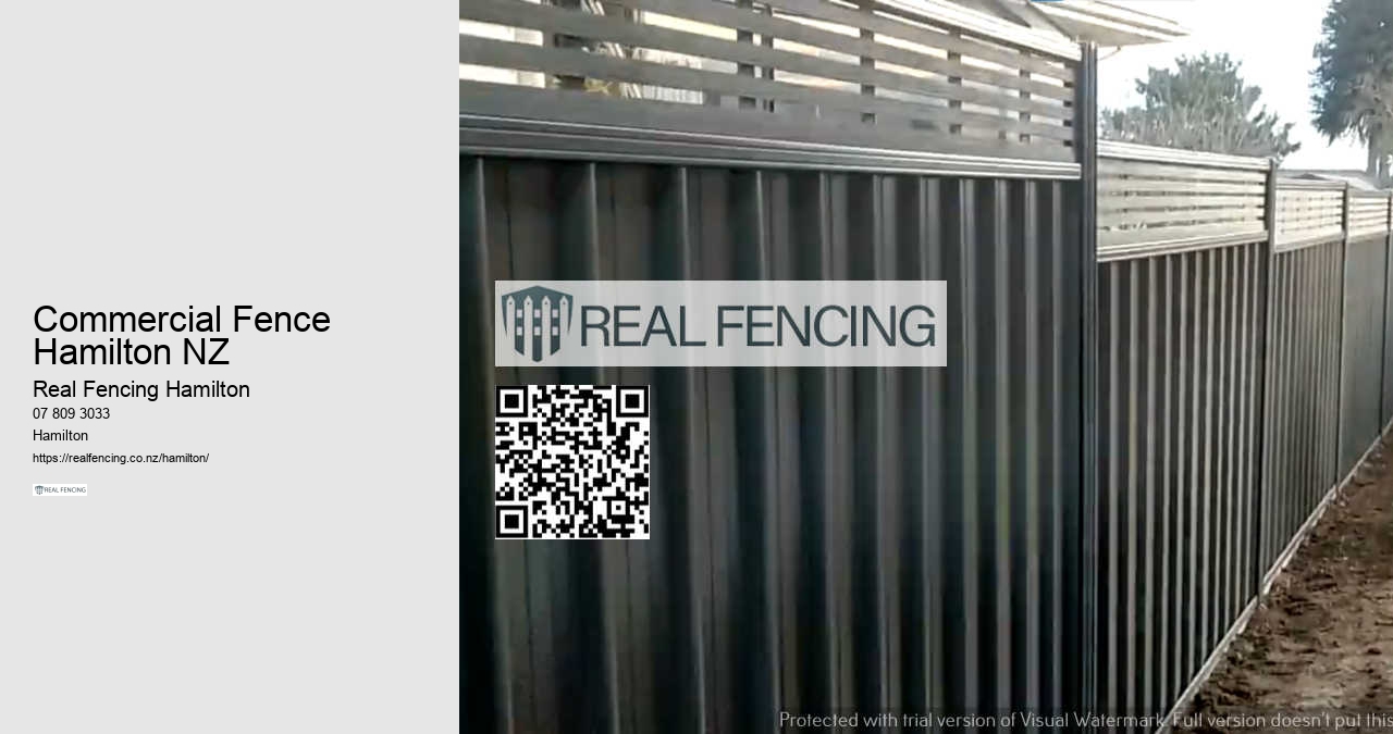 Garden Fencing Hamilton NZ