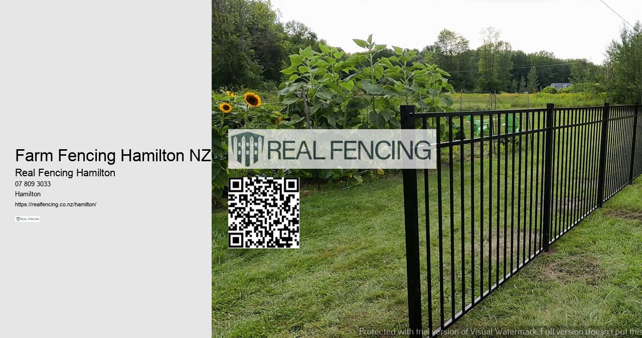 Farm Fencing Hamilton NZ