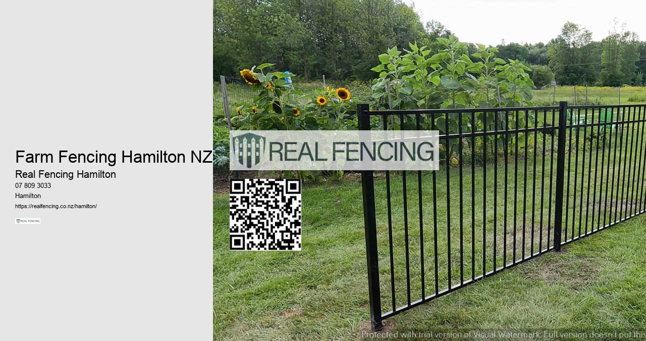 Steel Fencing Hamilton NZ