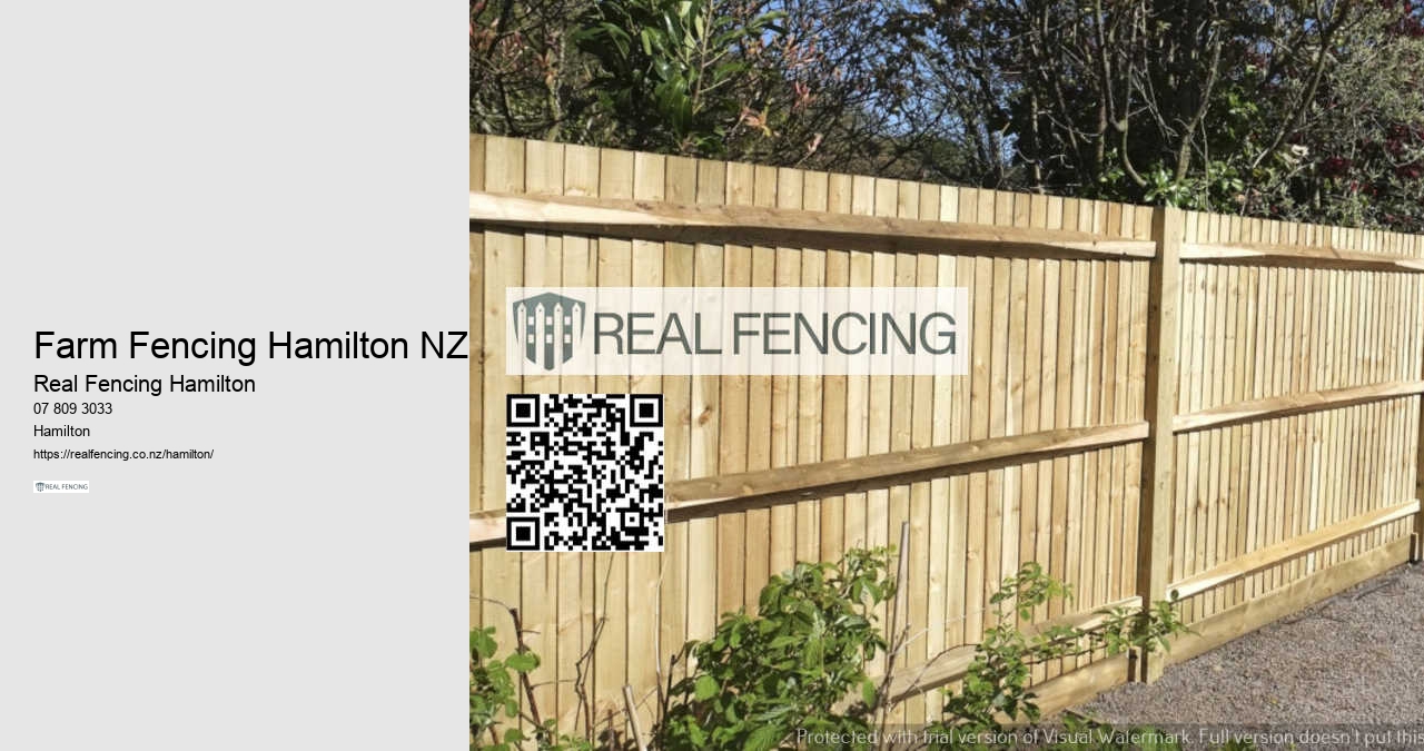 Fence Contractor Services Hamilton