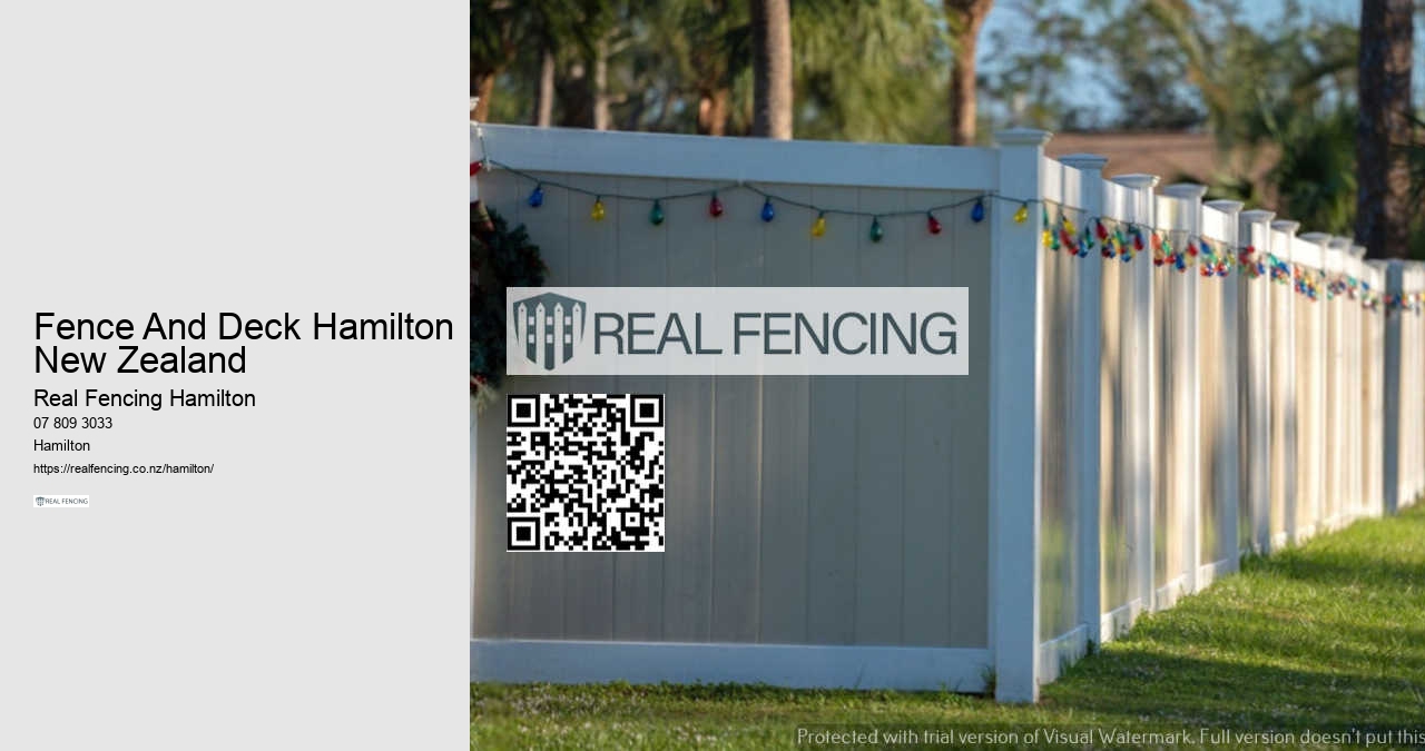 Local Fencing Hamilton