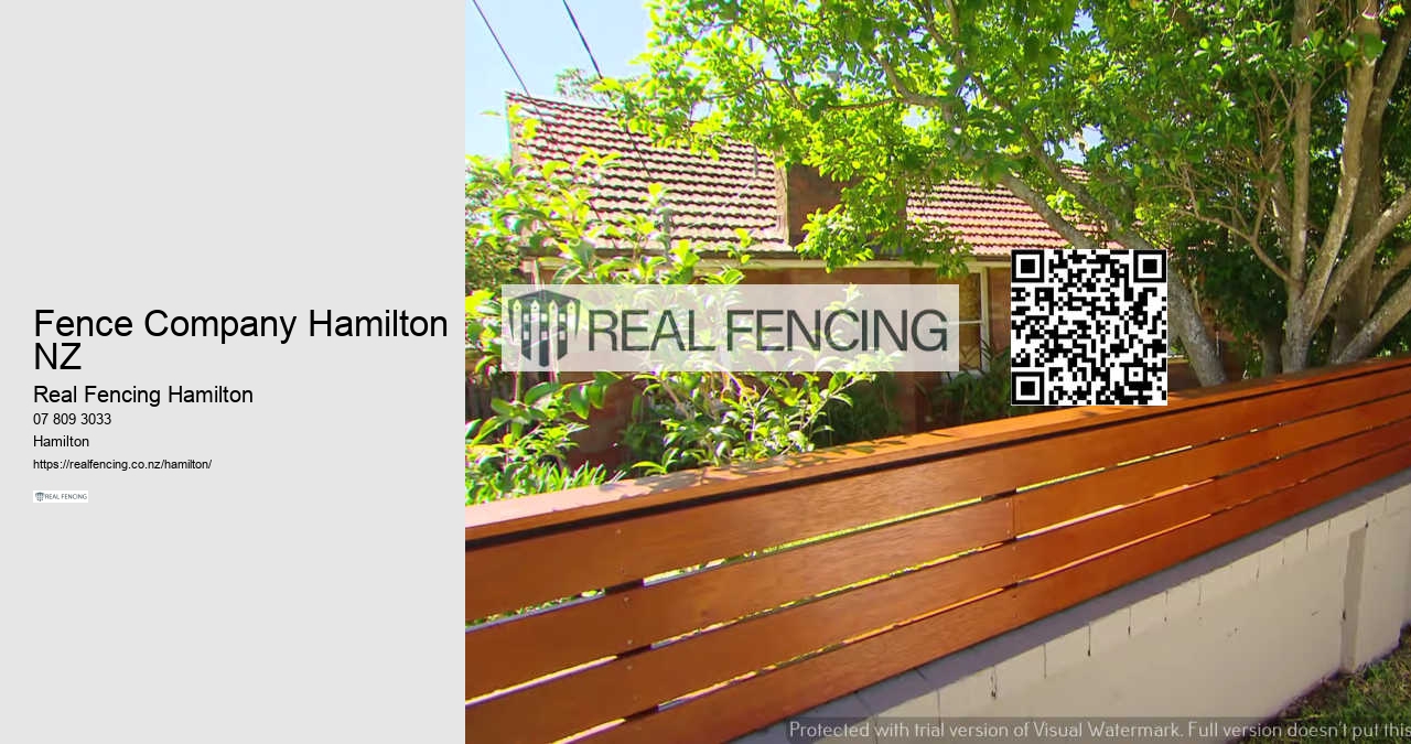 Fence Company Hamilton NZ