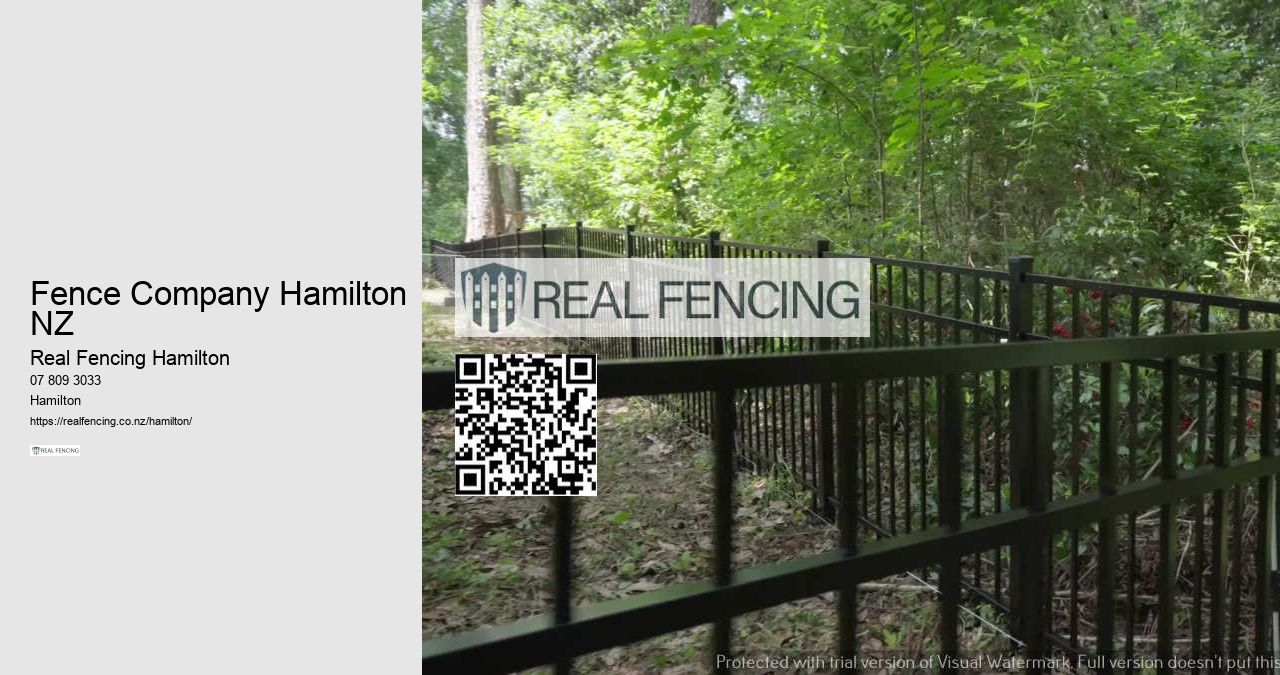 Residential Fencing Hamilton