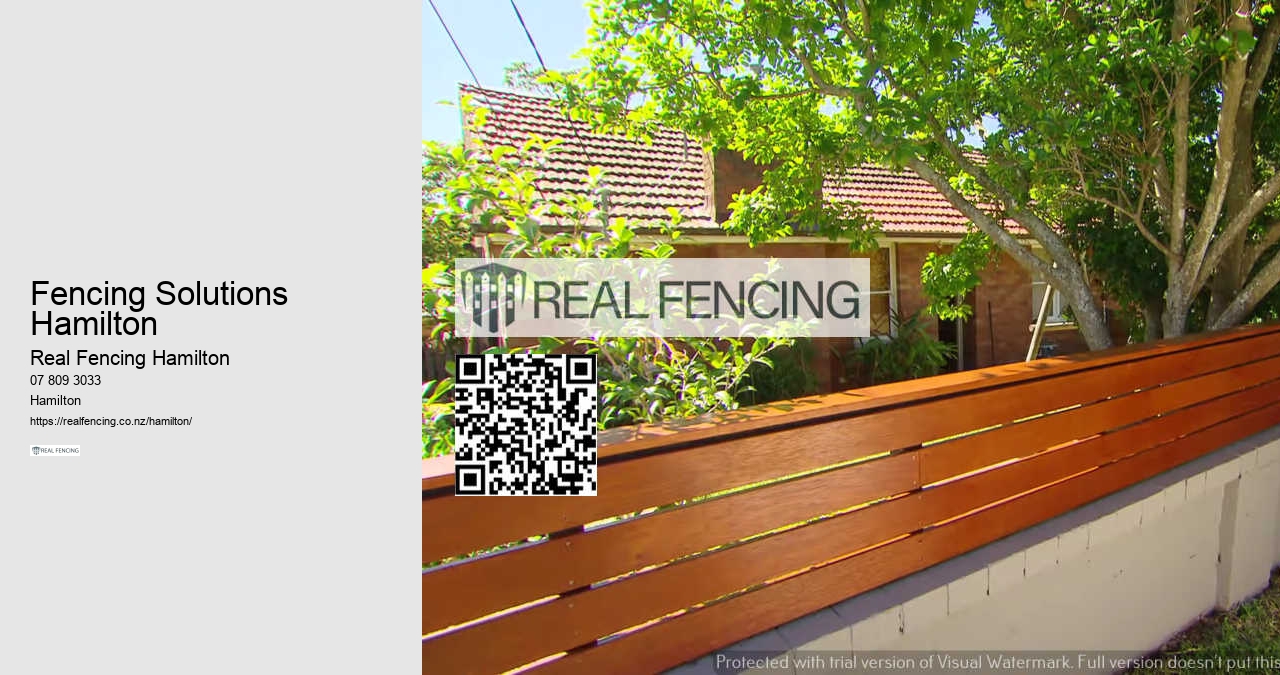 Timber Fencing Hamilton NZ