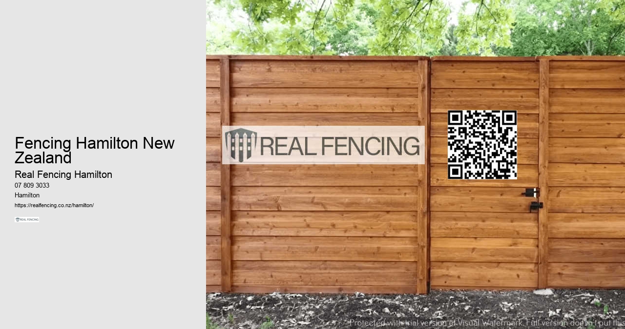 Fencing Hamilton New Zealand