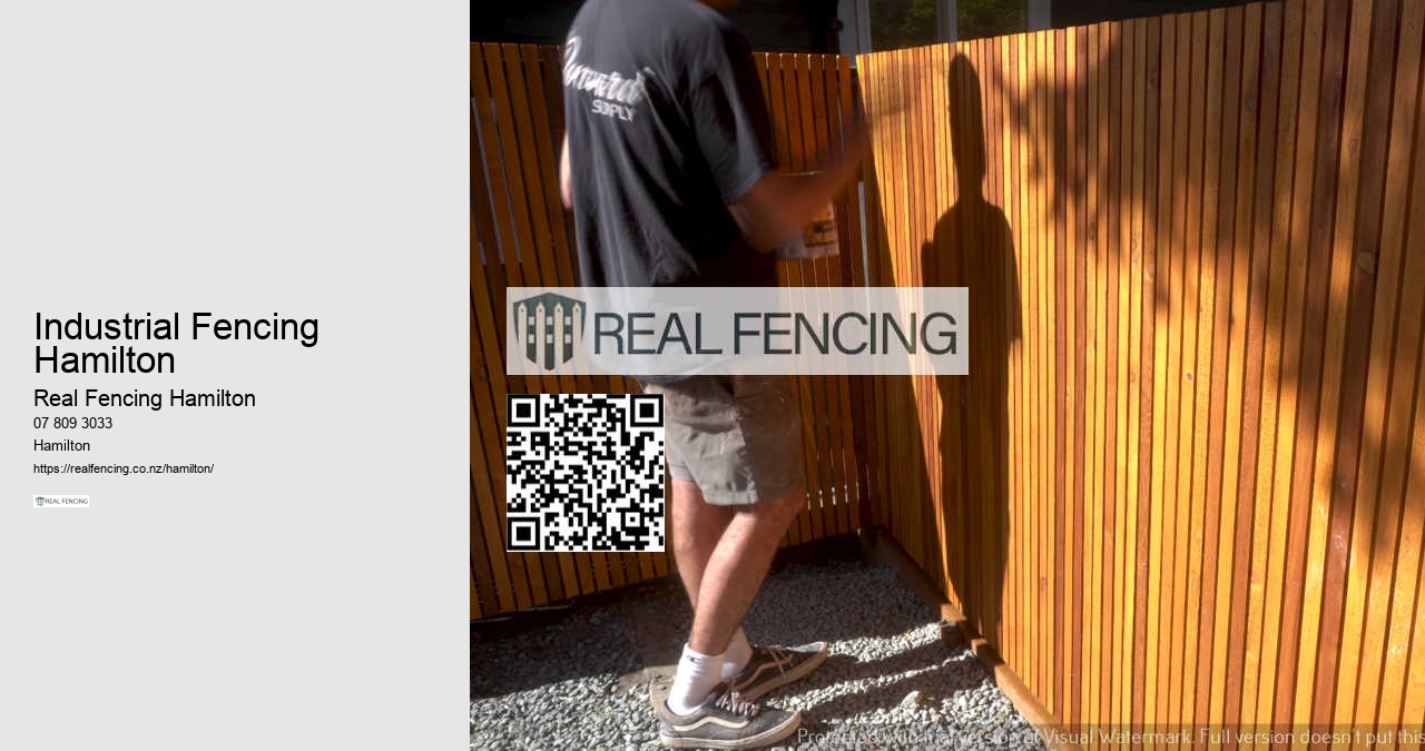 Decorative Fence Installation Hamilton