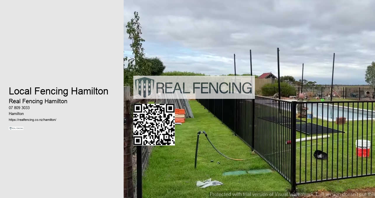 Fence Contractors Hamilton New Zealand