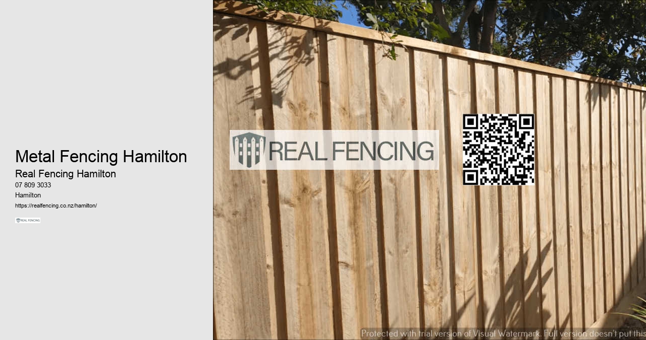 Metal Fencing Hamilton