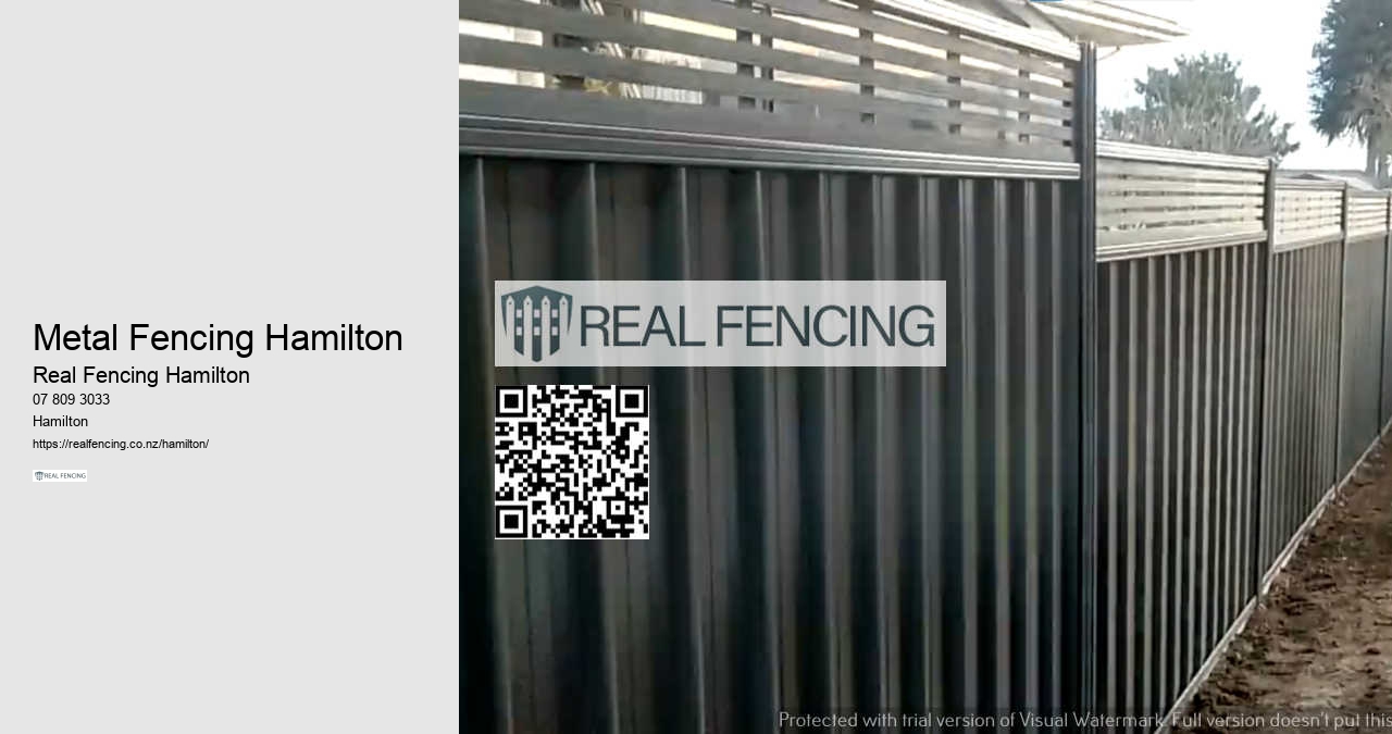 PVC Fencing Hamilton