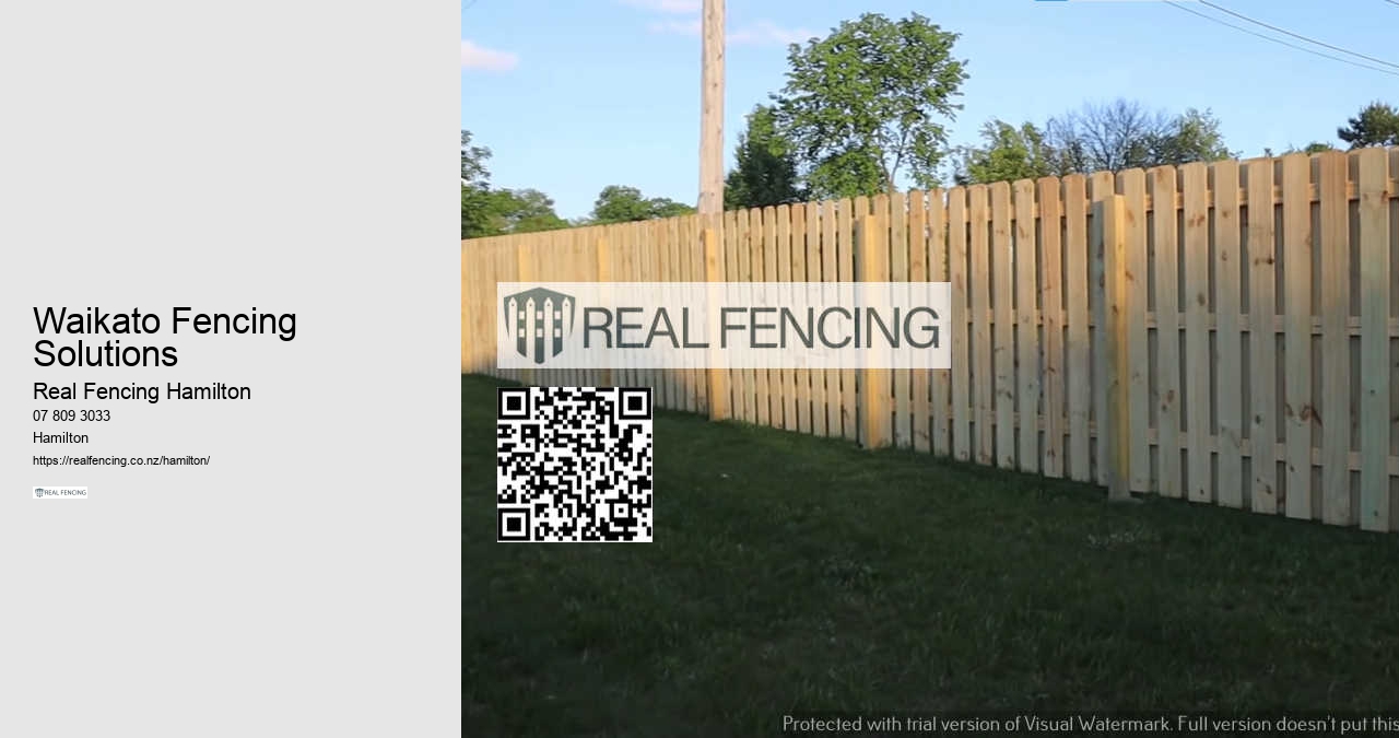 Fence Solutions Hamilton