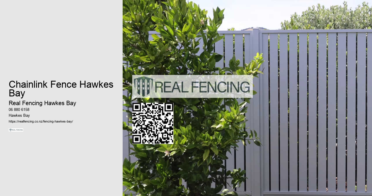 Chain Link Fence Installation Hawkes Bay