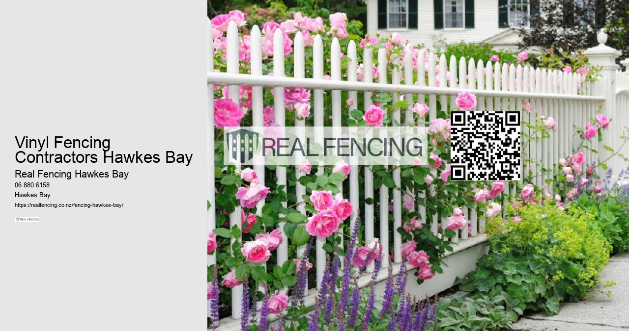 Vinyl Fencing Contractors Hawkes Bay