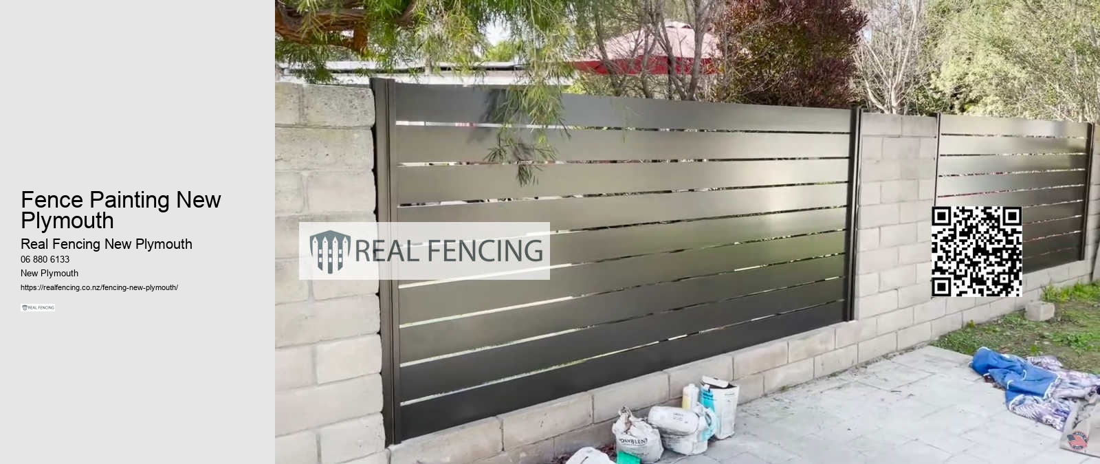 Fence Painting New Plymouth