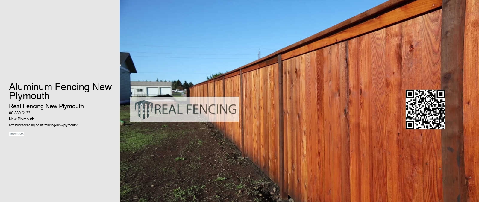 Aluminum Fencing New Plymouth