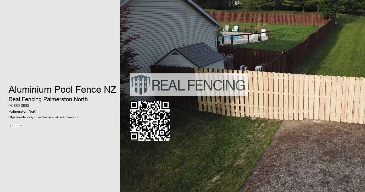 Aluminium Fencing Palmerston North