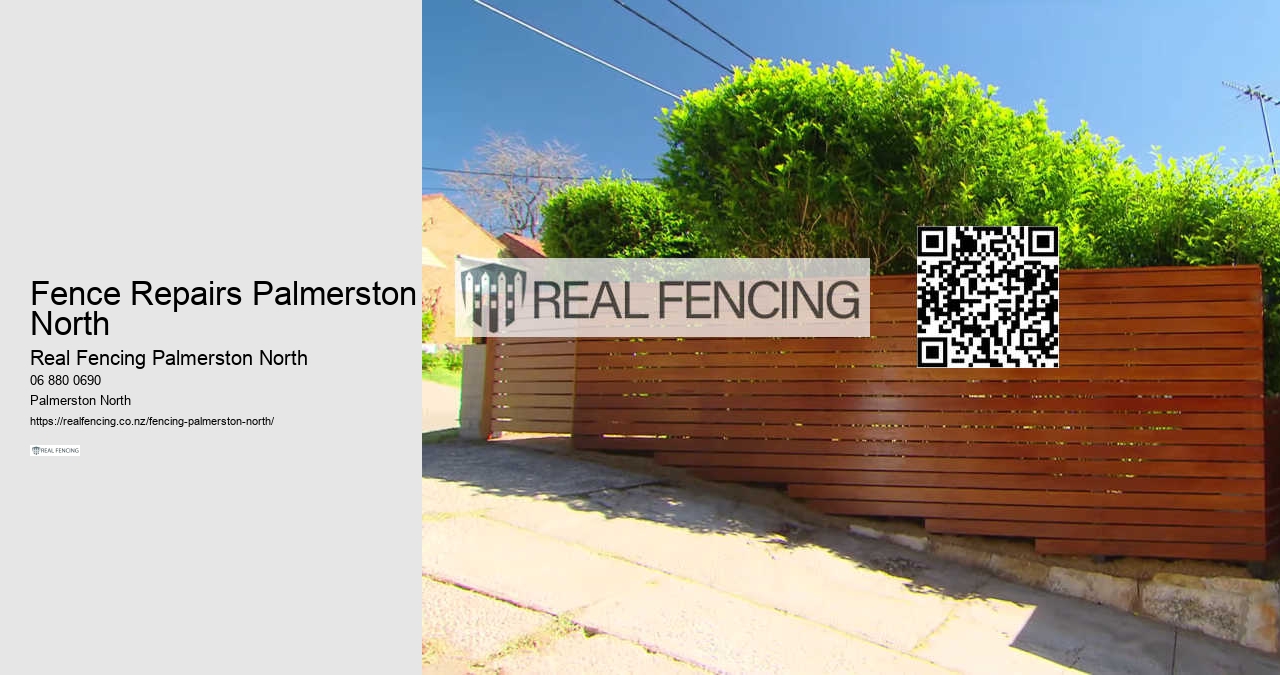 Fence Repairs Palmerston North