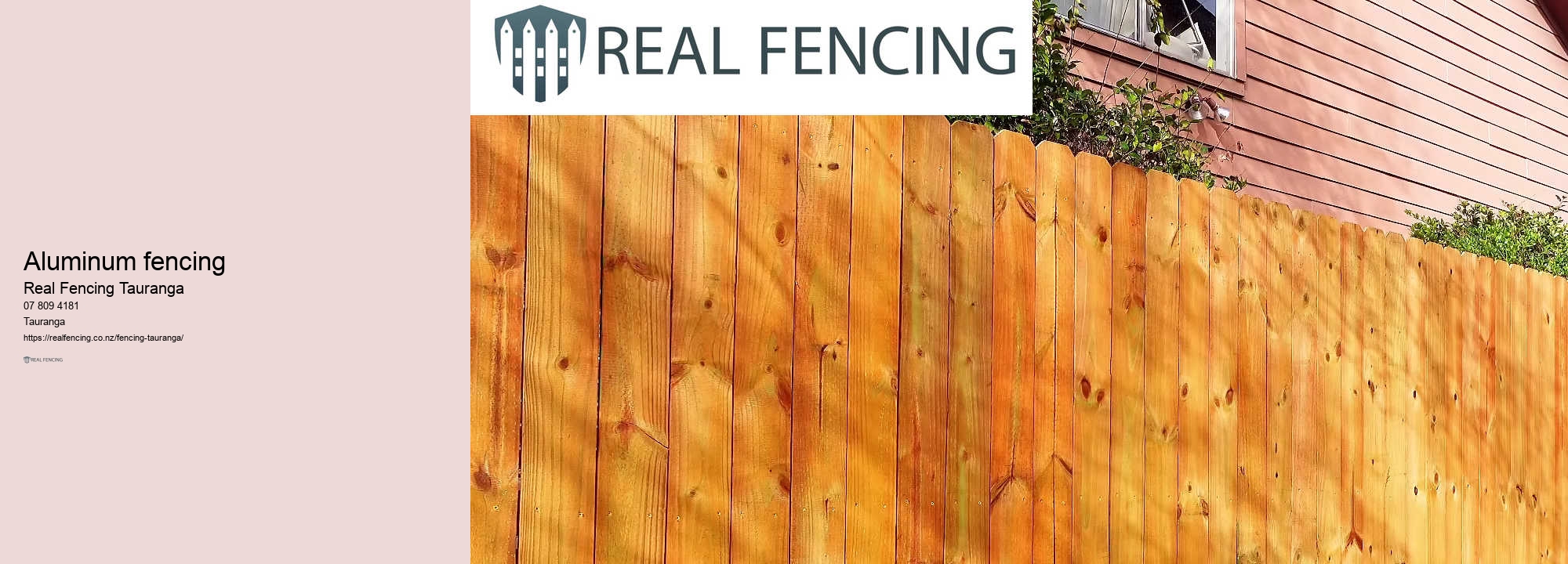 Aluminum fencing